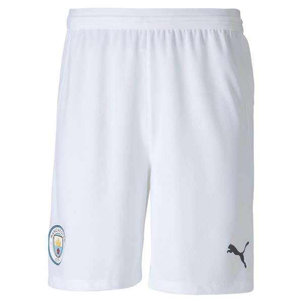 Pantalon Football Manchester City Domicile 2020-21 Blanc